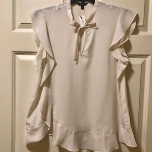 Banana Republic Ruffle Blouse